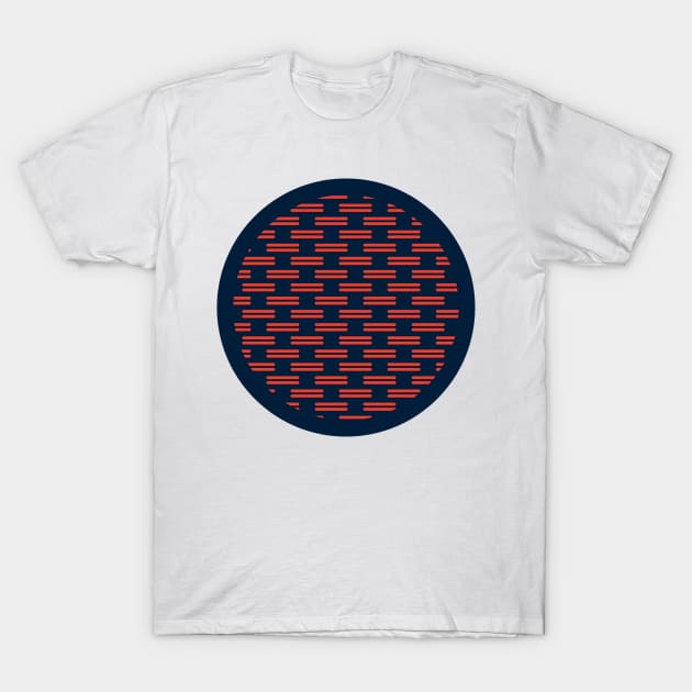 Red n blue dash dash T-Shirt by juliechicago